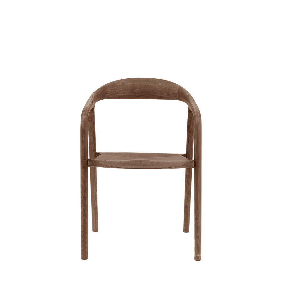 Madrid Dining Chair Walnut 2pk