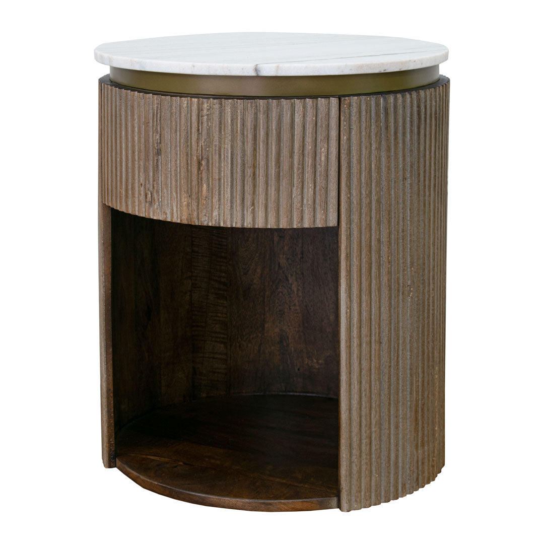 Maigue 1 Drawer Side Table