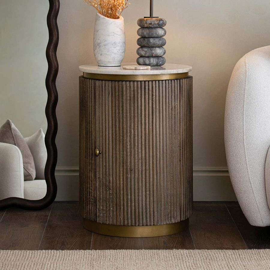 Maigue Storage Side Table — detail