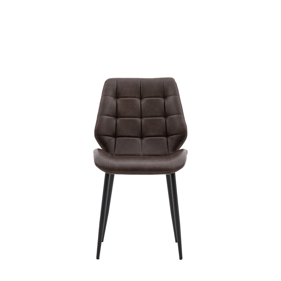 Manford Dining Chair Brown (2pk)