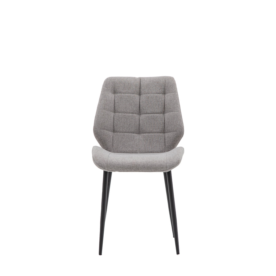 Manford Dining Chair Light Grey (2pk)