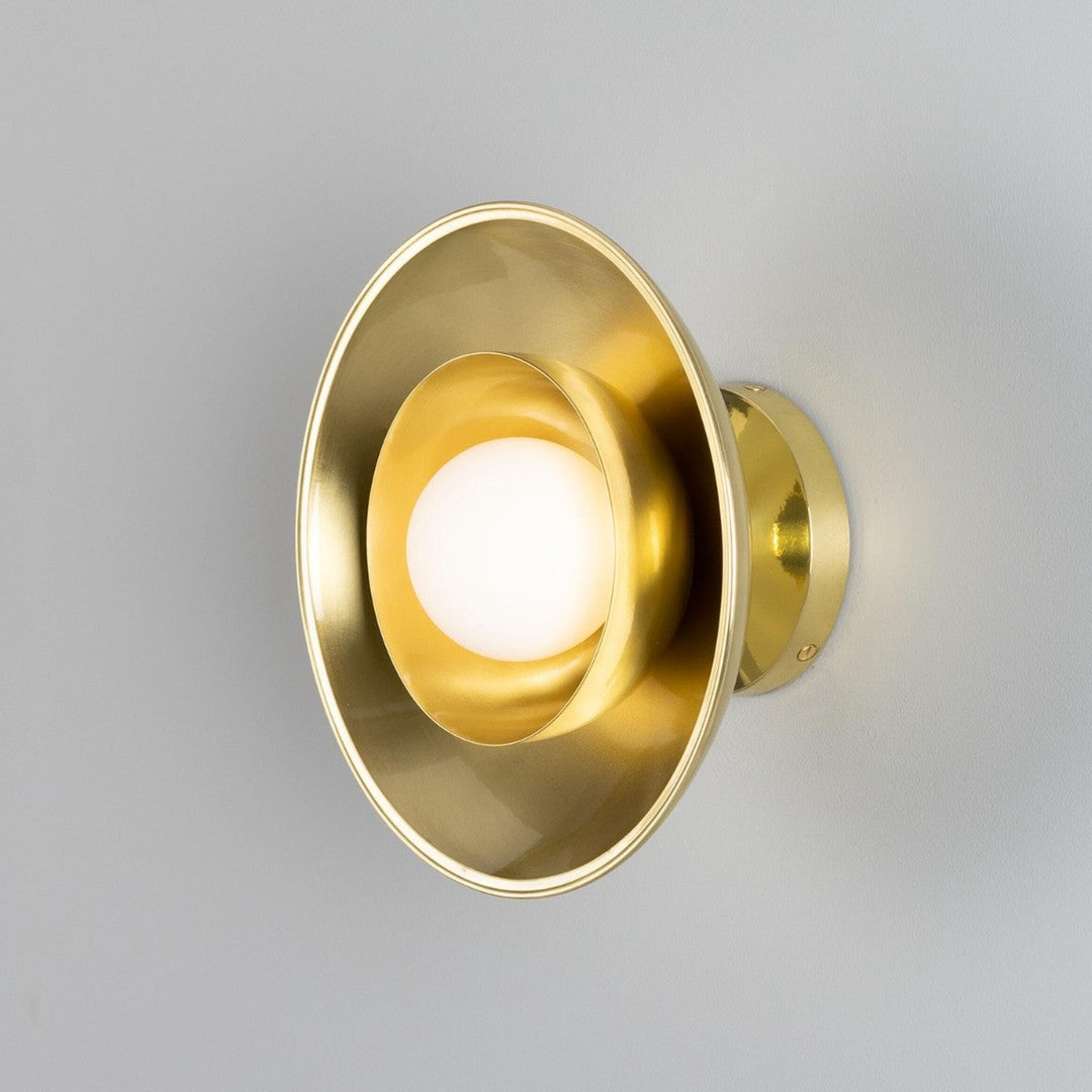 Marrakesh Art Deco Brass Wall Light