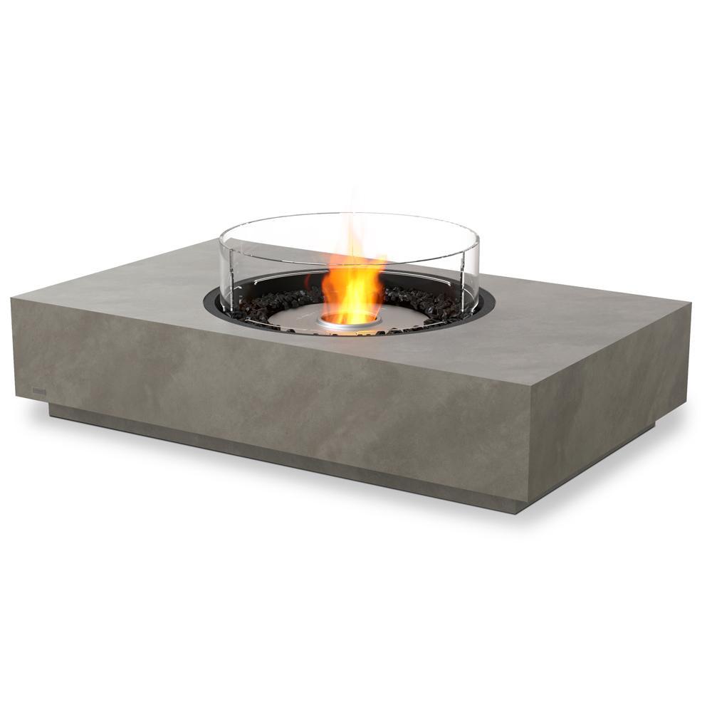 Martini Bioethanol Fire Pit Table - Natural - EcoSmart Fire