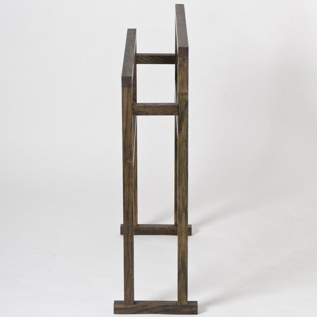 Mezza Grande Towel Rail - Dark Oak