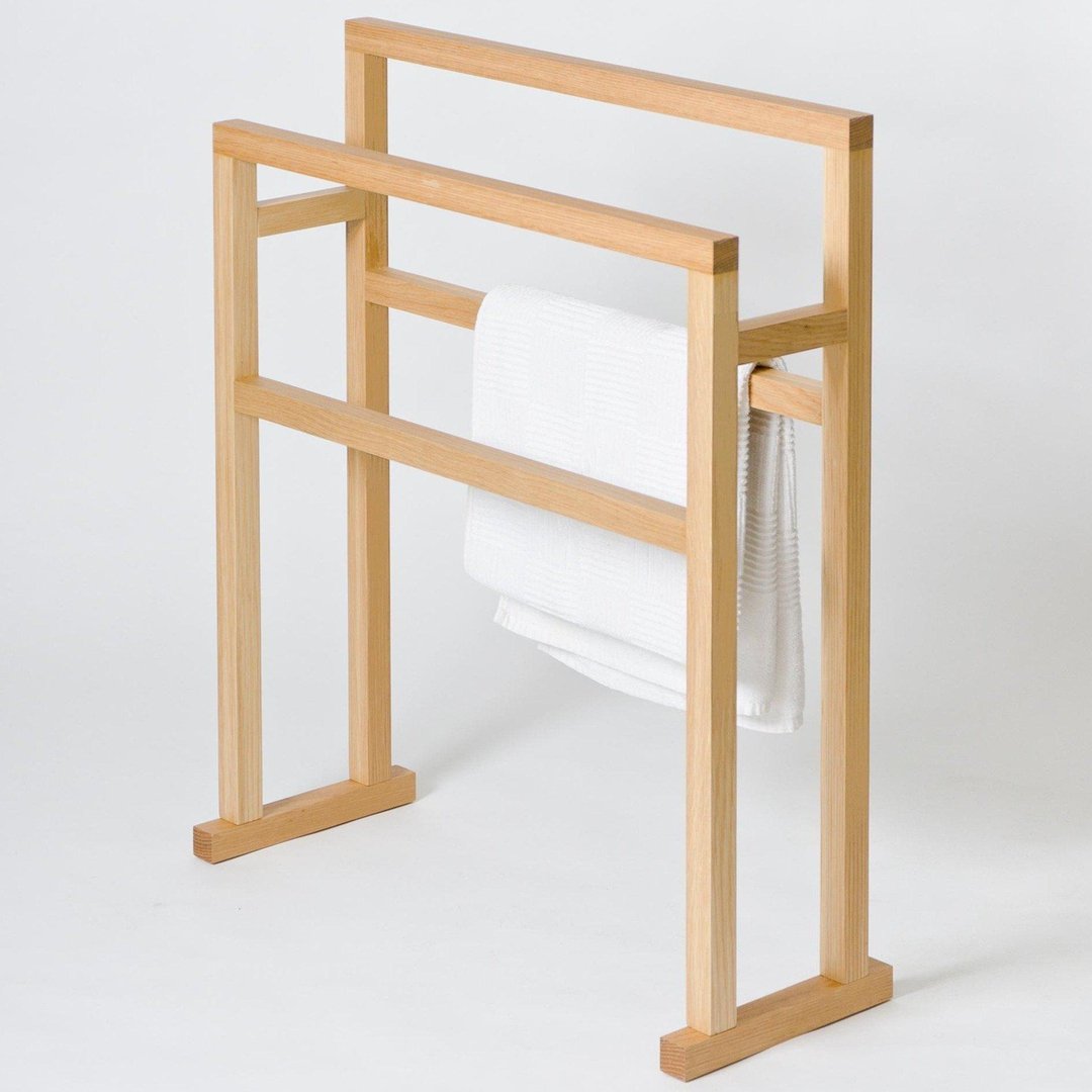 Mezza Grande Towel Rail - Natural Oak