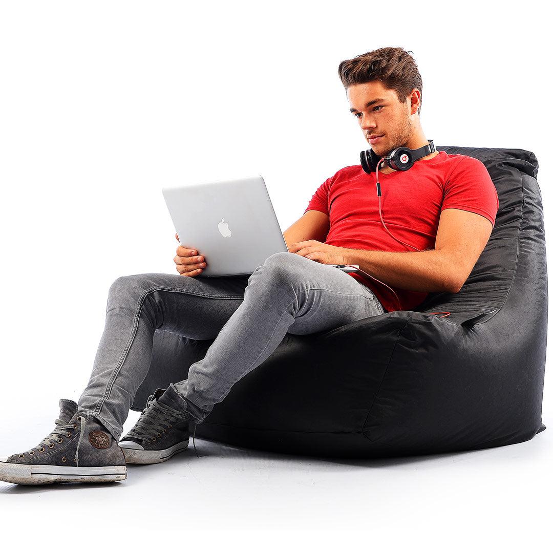 Mighty B-Bag - Bean Bag Chair - Black