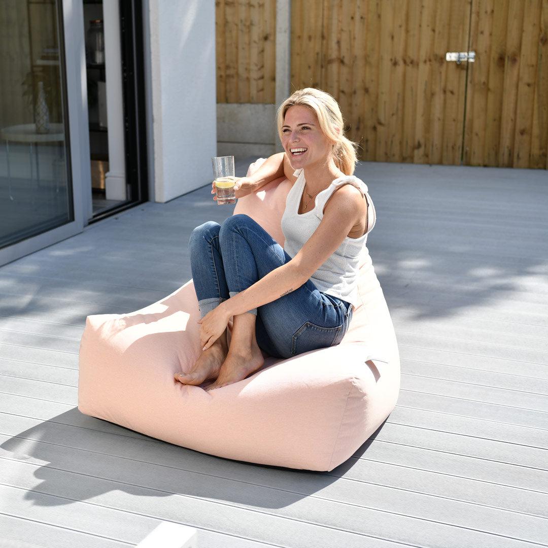 Mighty B-Bag - Outdoor Bean Bag Chair - Pastel Orange