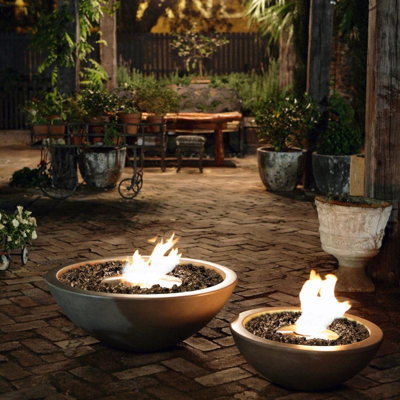 Mix 600 Bioethanol Fire Pit - Graphite - EcoSmart Fire