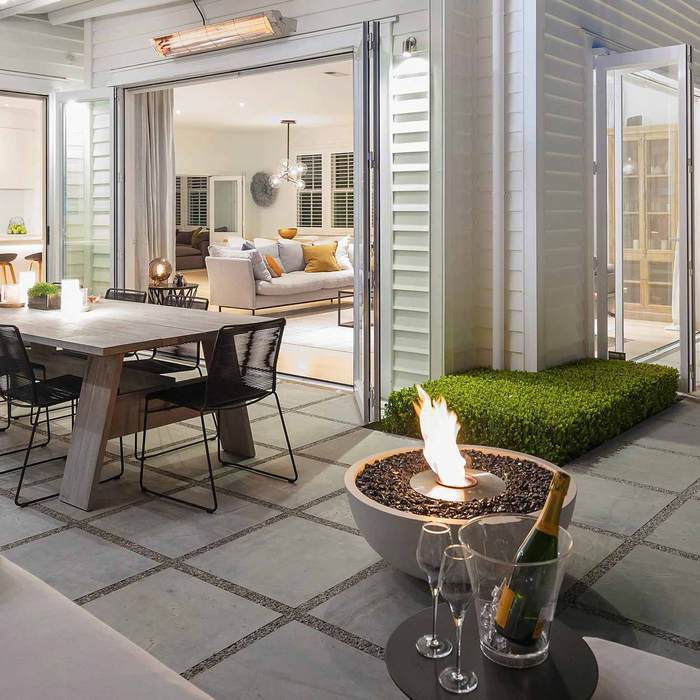 Mix 850 Bioethanol Fire Pit - Natural - EcoSmart Fire