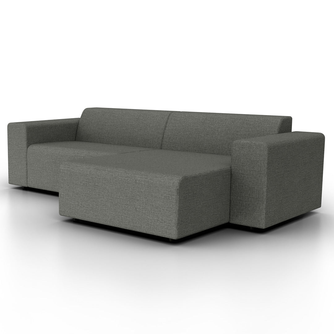 Modular C 4STR Outdoor Chaise Sofa