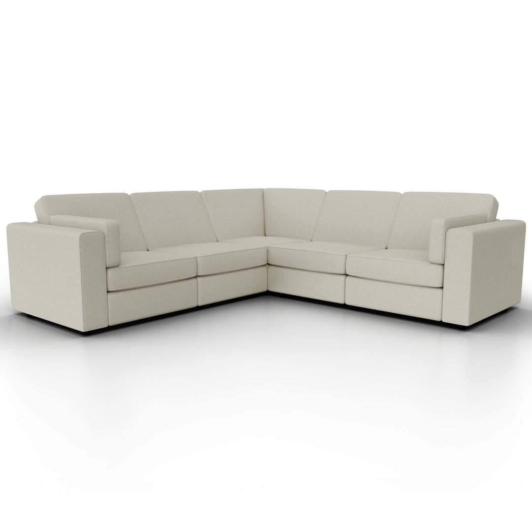 Modular T 5pc Outdoor Corner Sofa