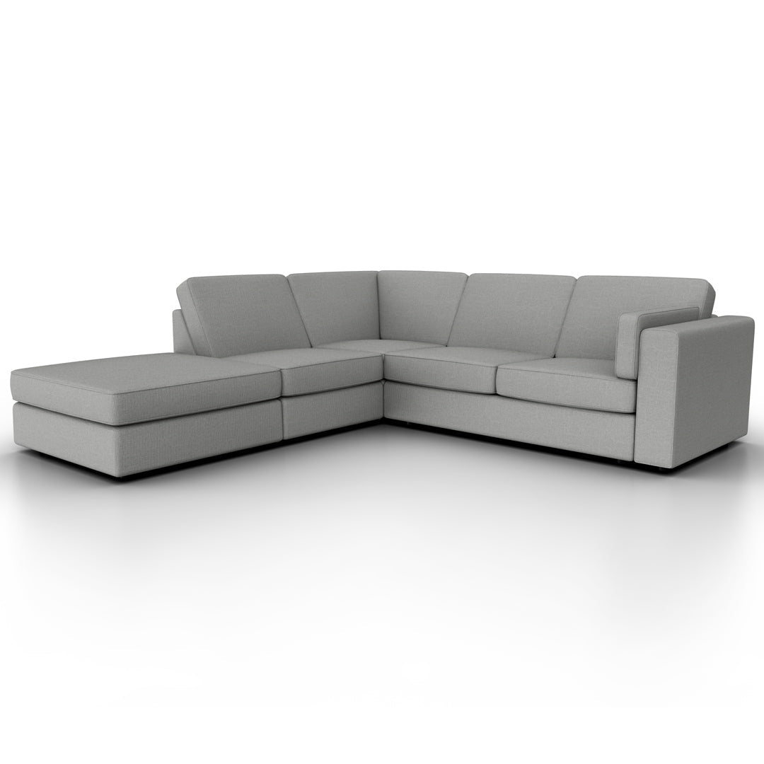 Modular T Outdoor 4PC Corner Sofa & Footstool