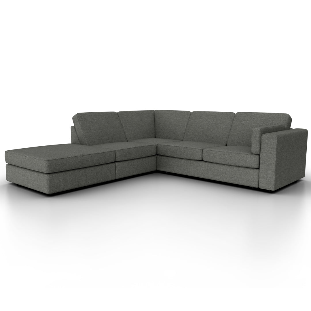 Modular T Outdoor 4PC Corner Sofa & Footstool