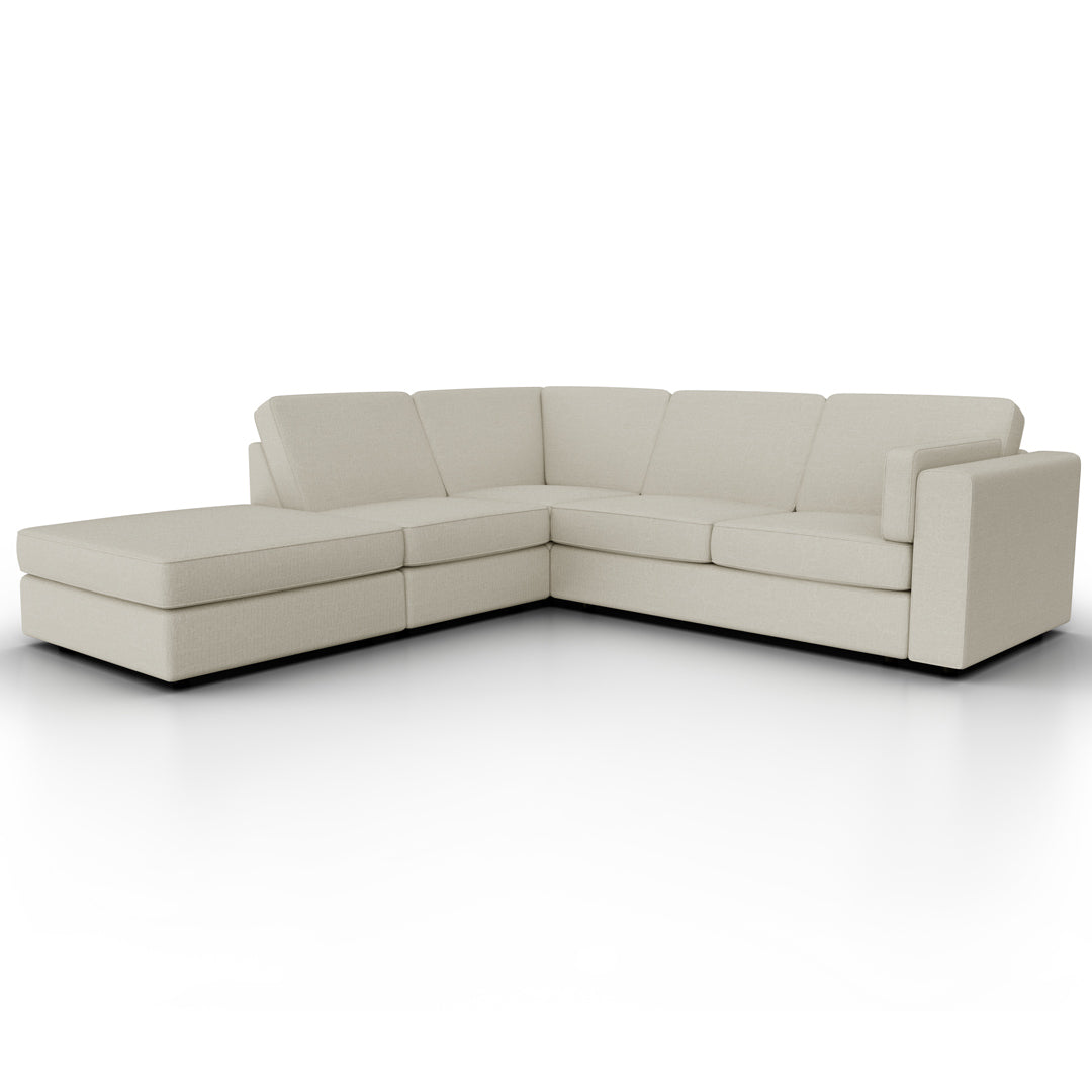 Modular T Outdoor 4PC Corner Sofa & Footstool