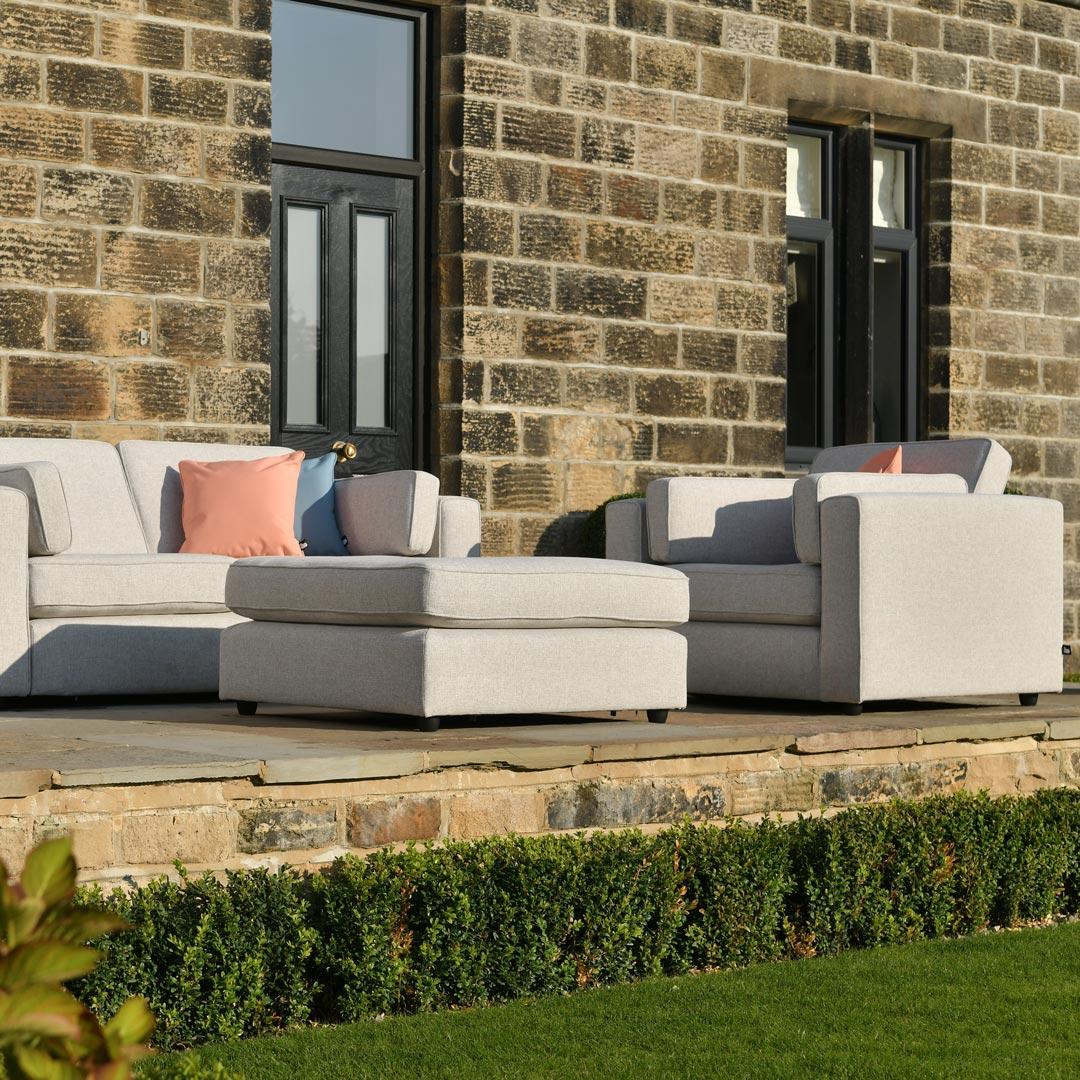 Modular T Outdoor Footstool