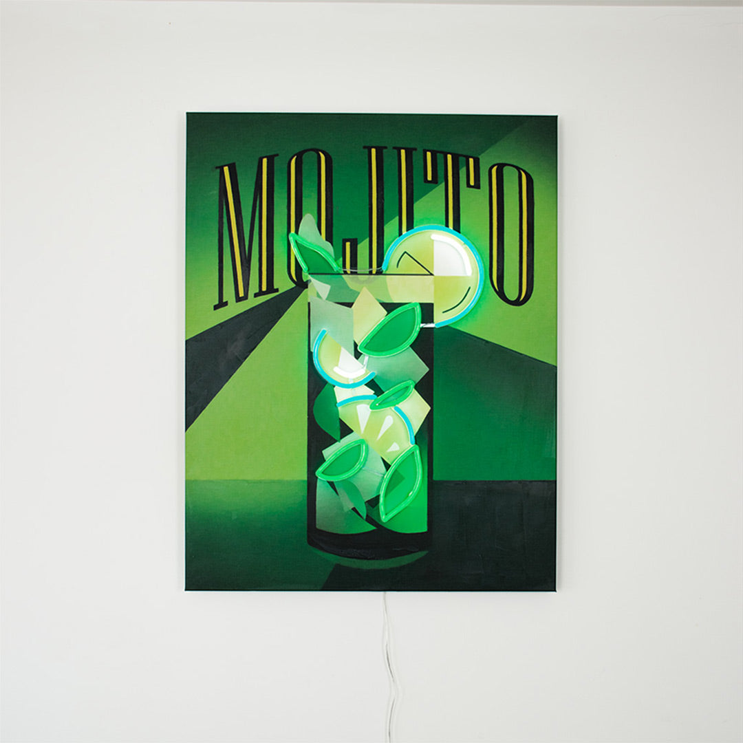 Mojito - LED Neon Artwork