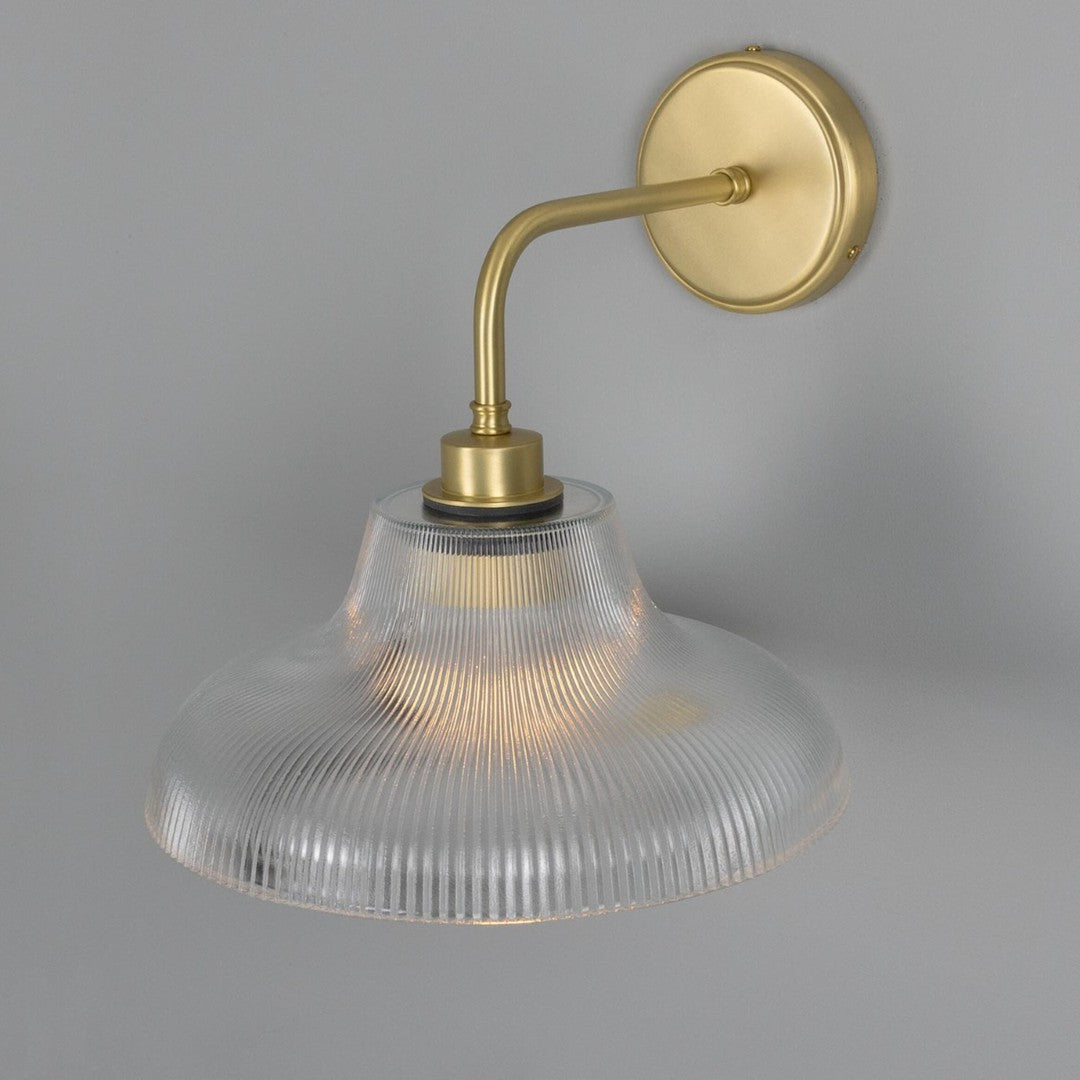 Mono Railway Glass Bathroom Wall Light