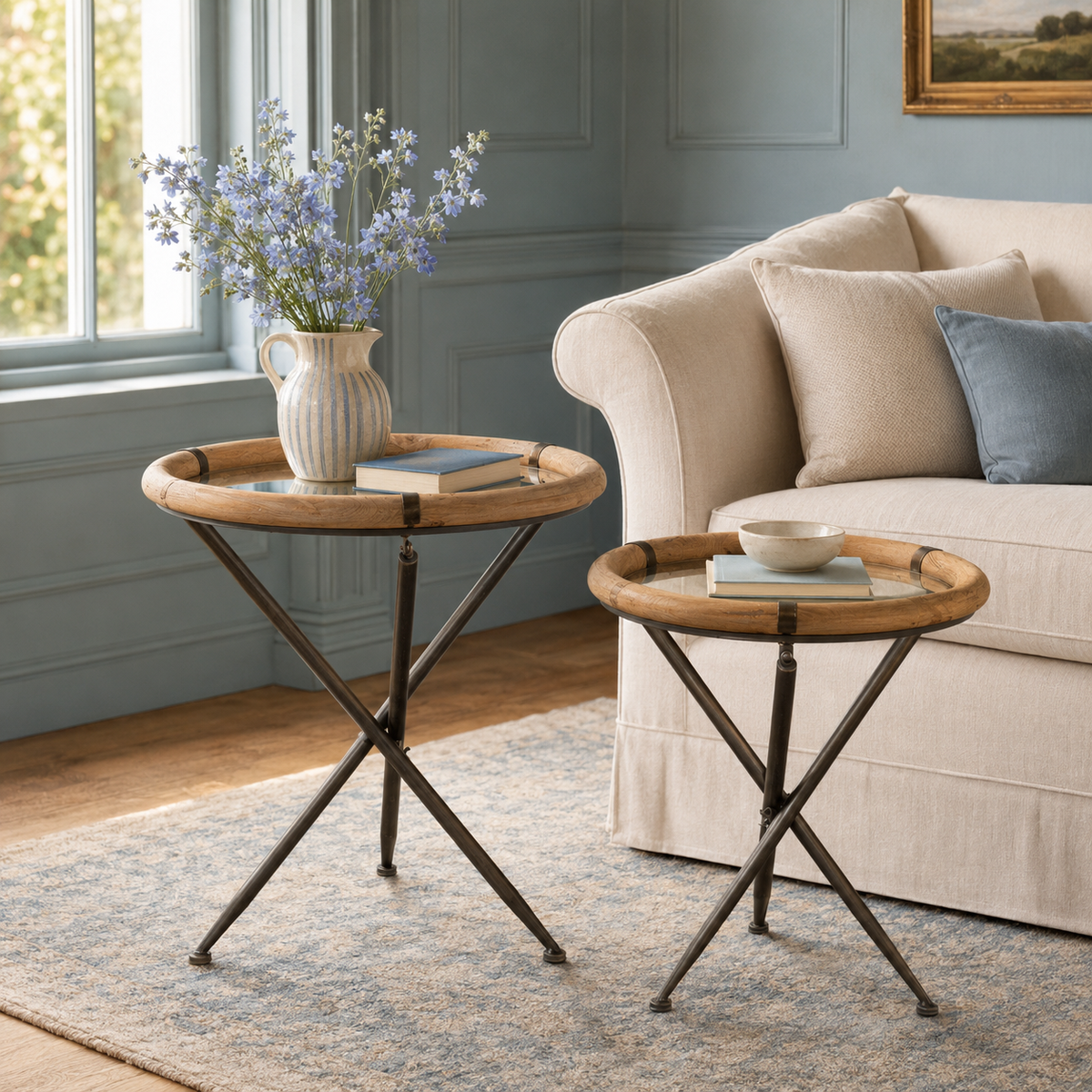 Morley Pair of Side Tables