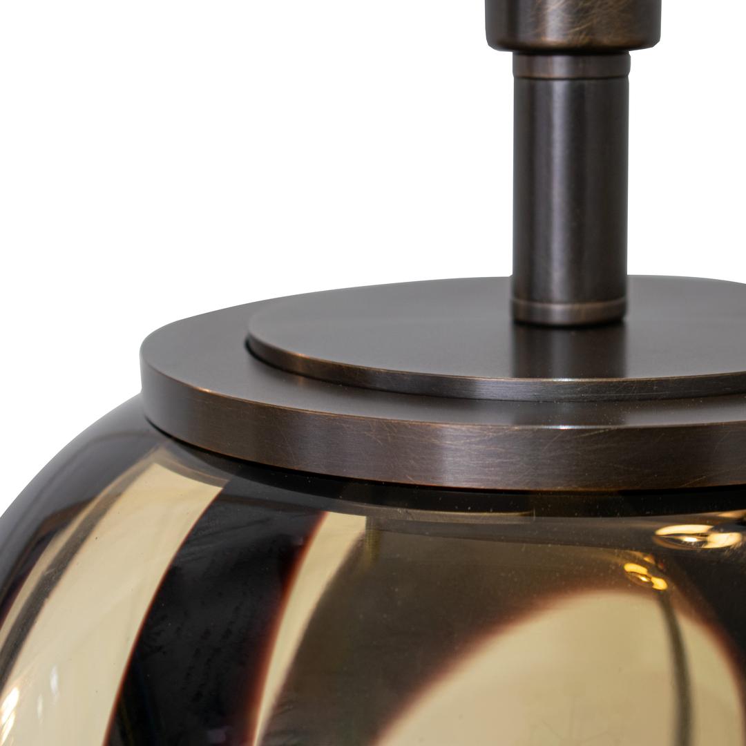 Morten Amber Table Lamp
