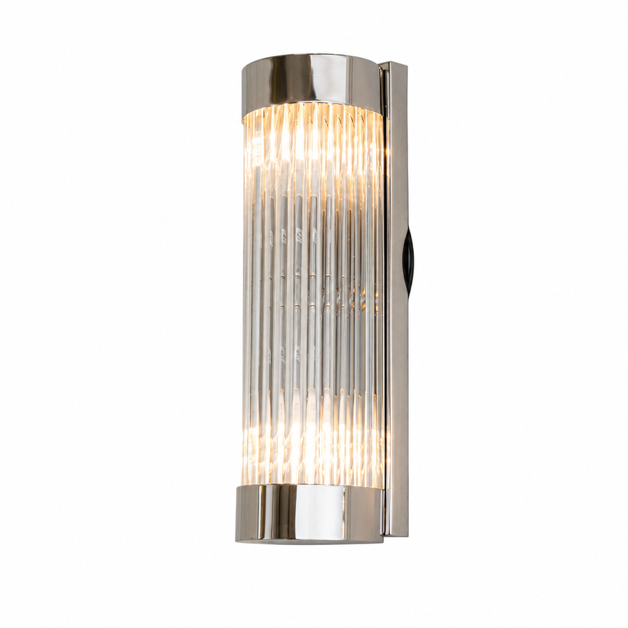 Nasir Wall Light in antique brass — detail