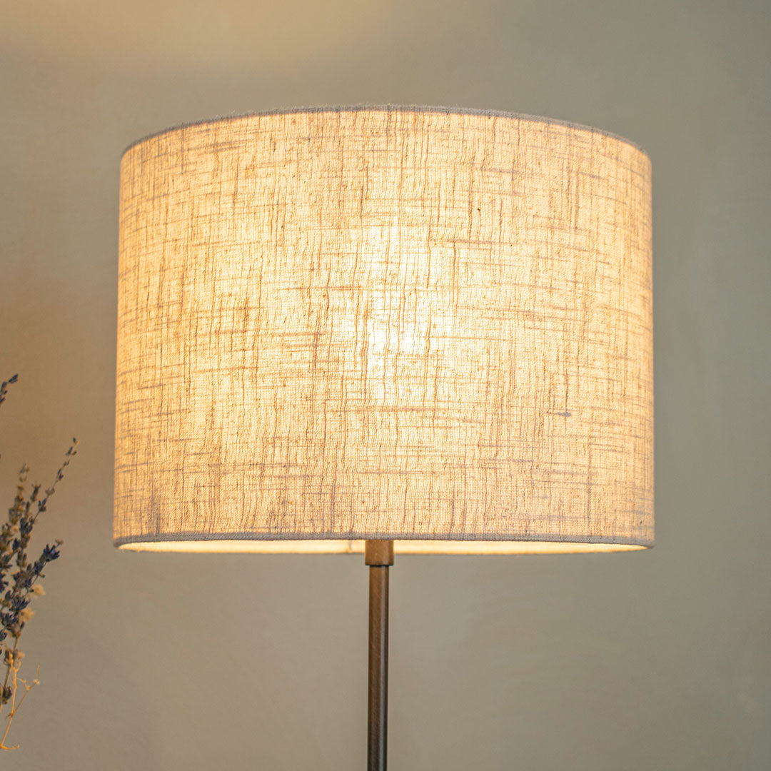 Natural 25cm Drum Shade