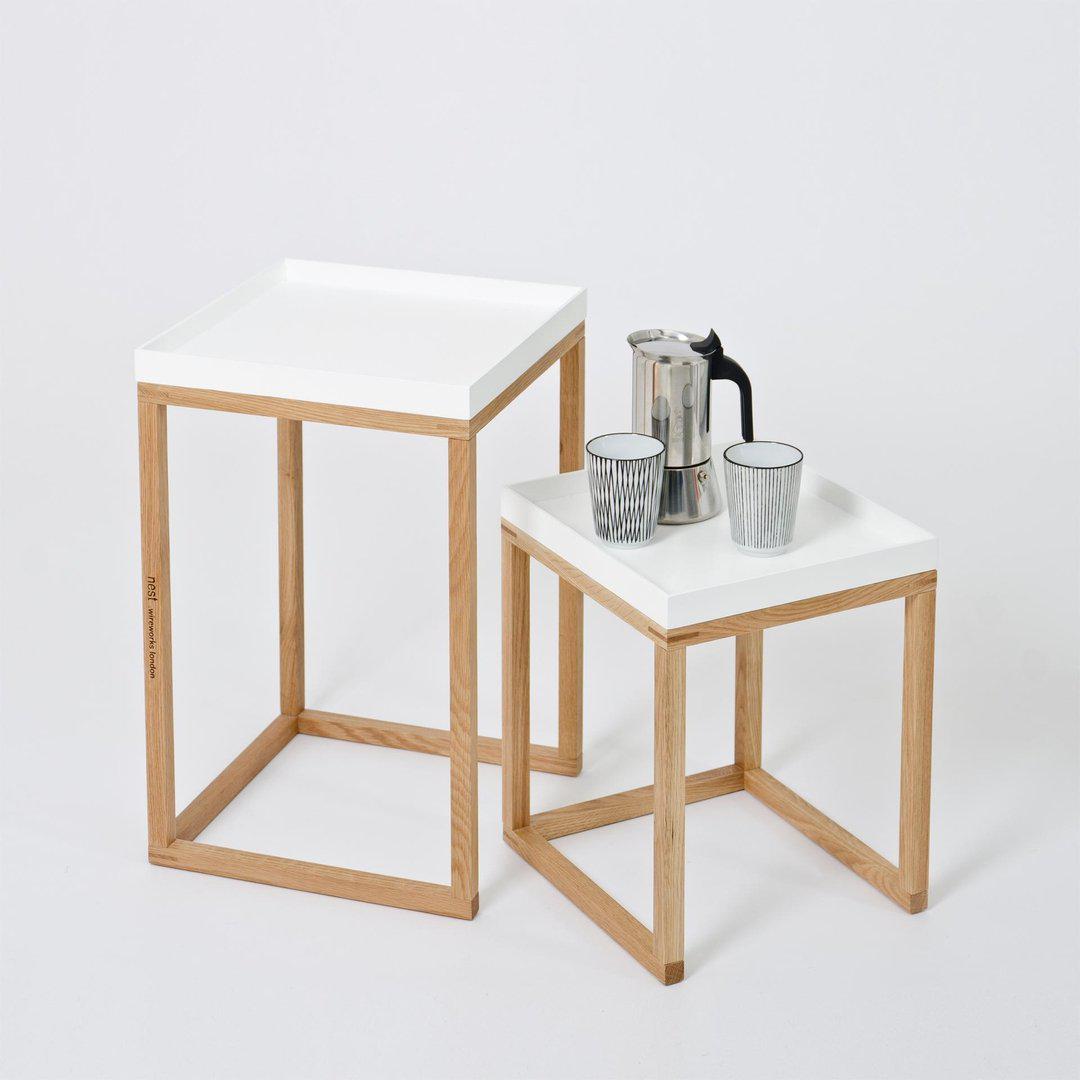 Nest Side Tables - White