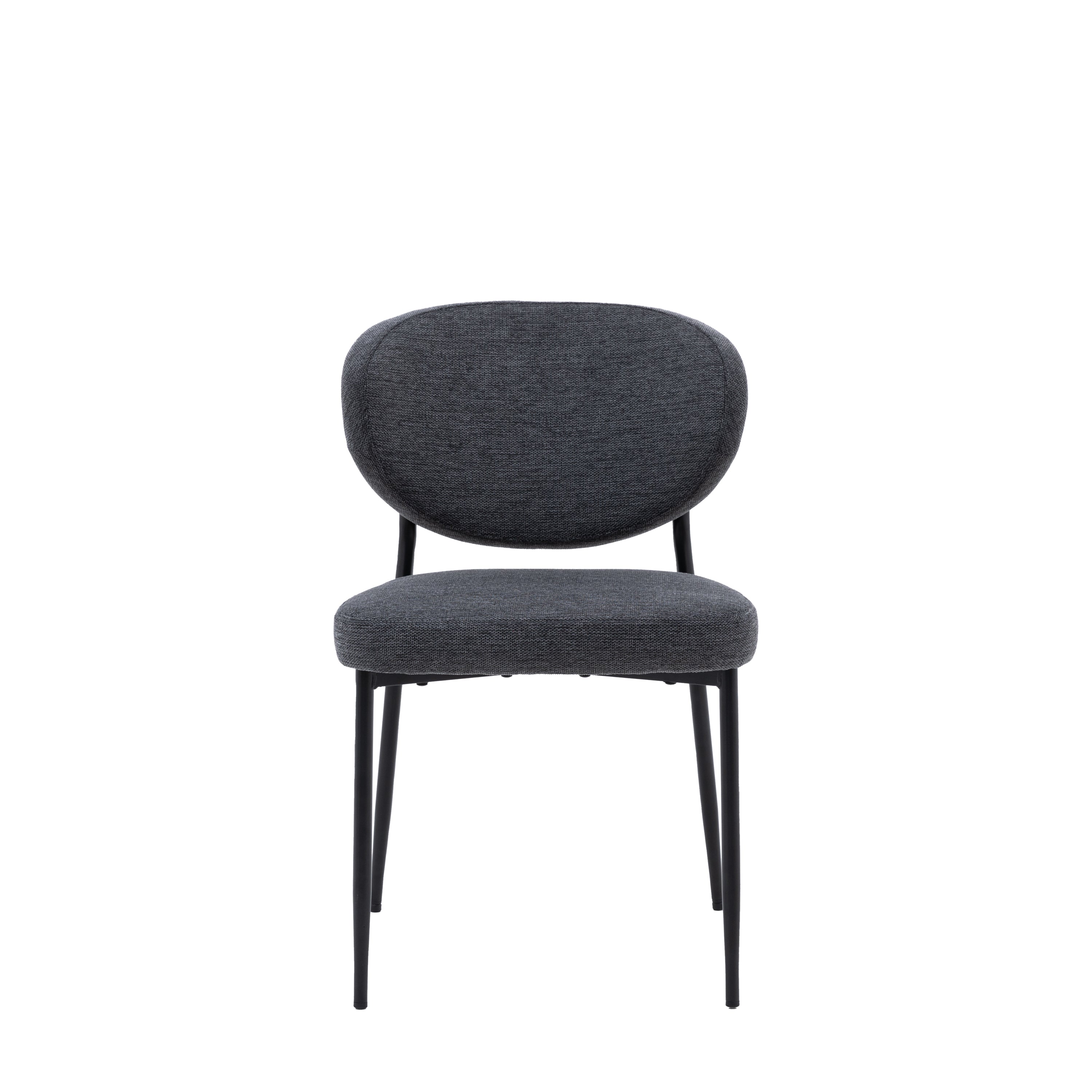 Oppo Dining Chair Charcoal 2pk