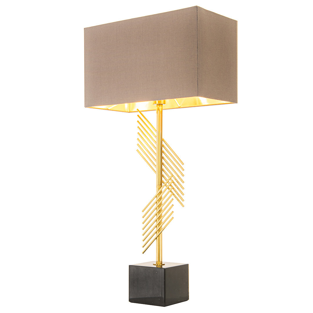 Otis Brushed Brass Table Lamp