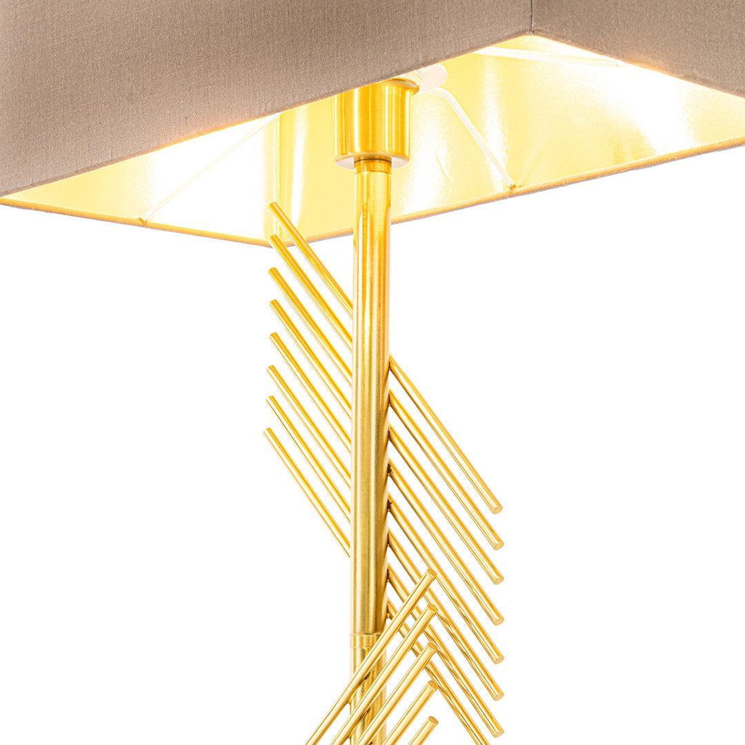 Otis Brushed Brass Table Lamp