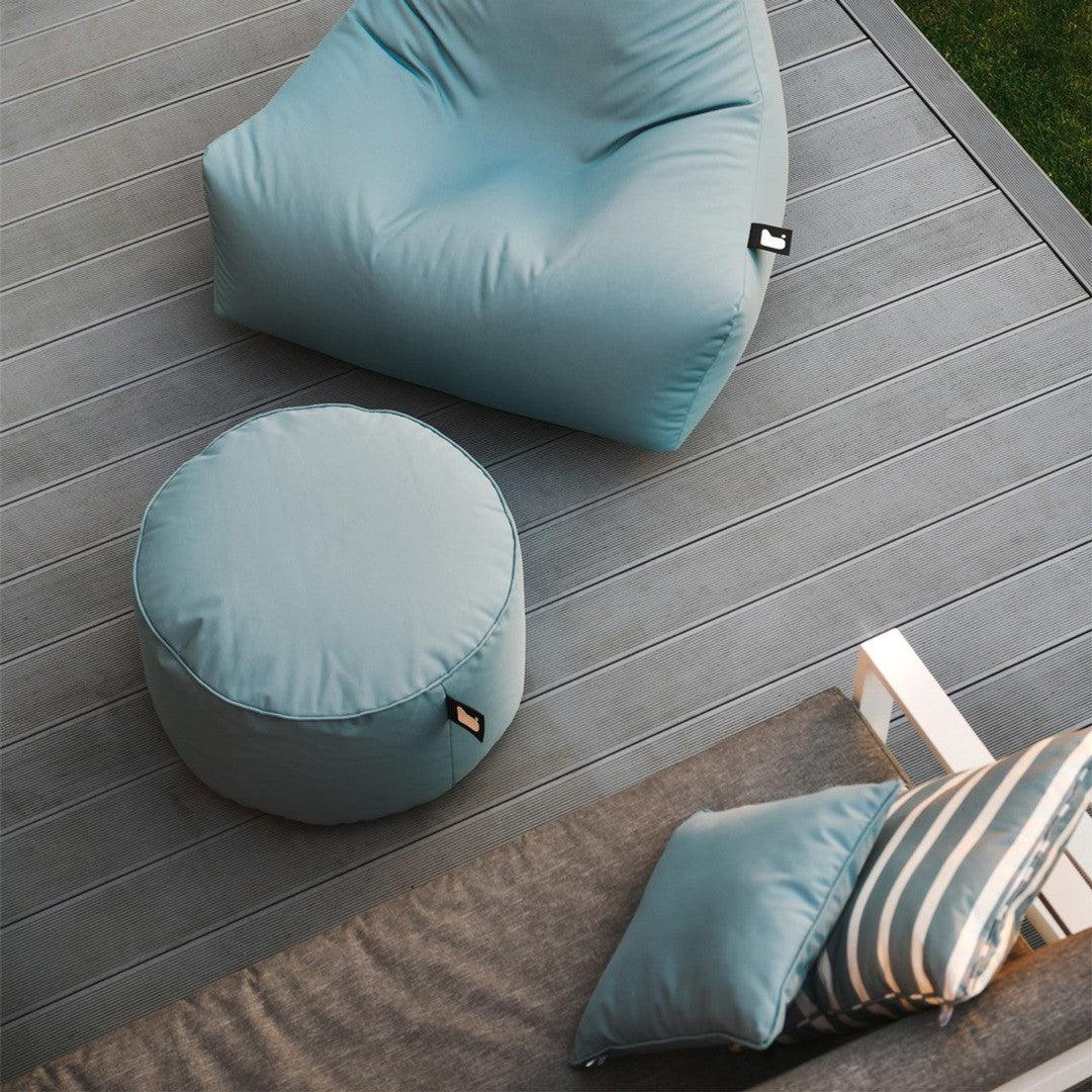 Outdoor B Pouffe - Grey