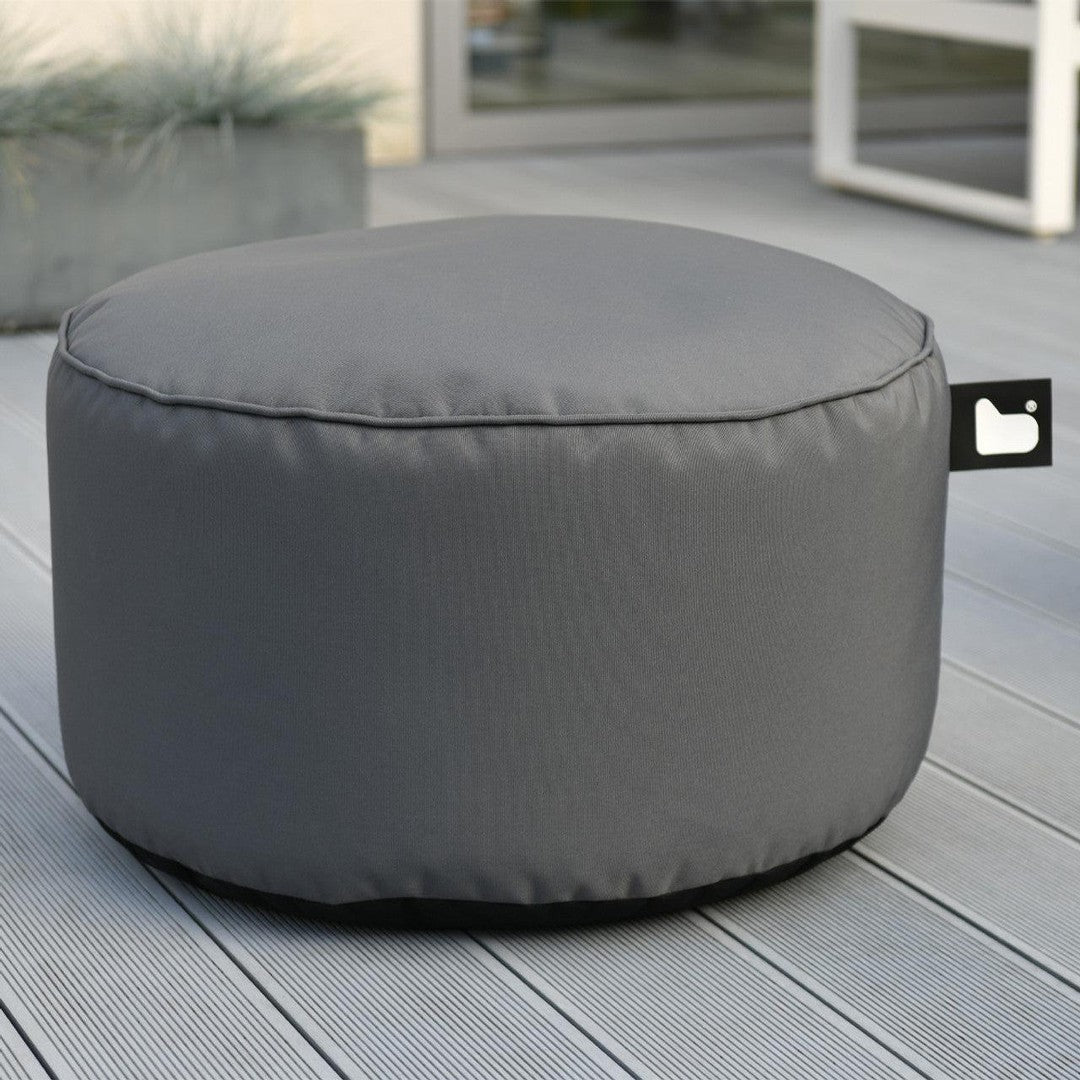 Outdoor B Pouffe - Grey