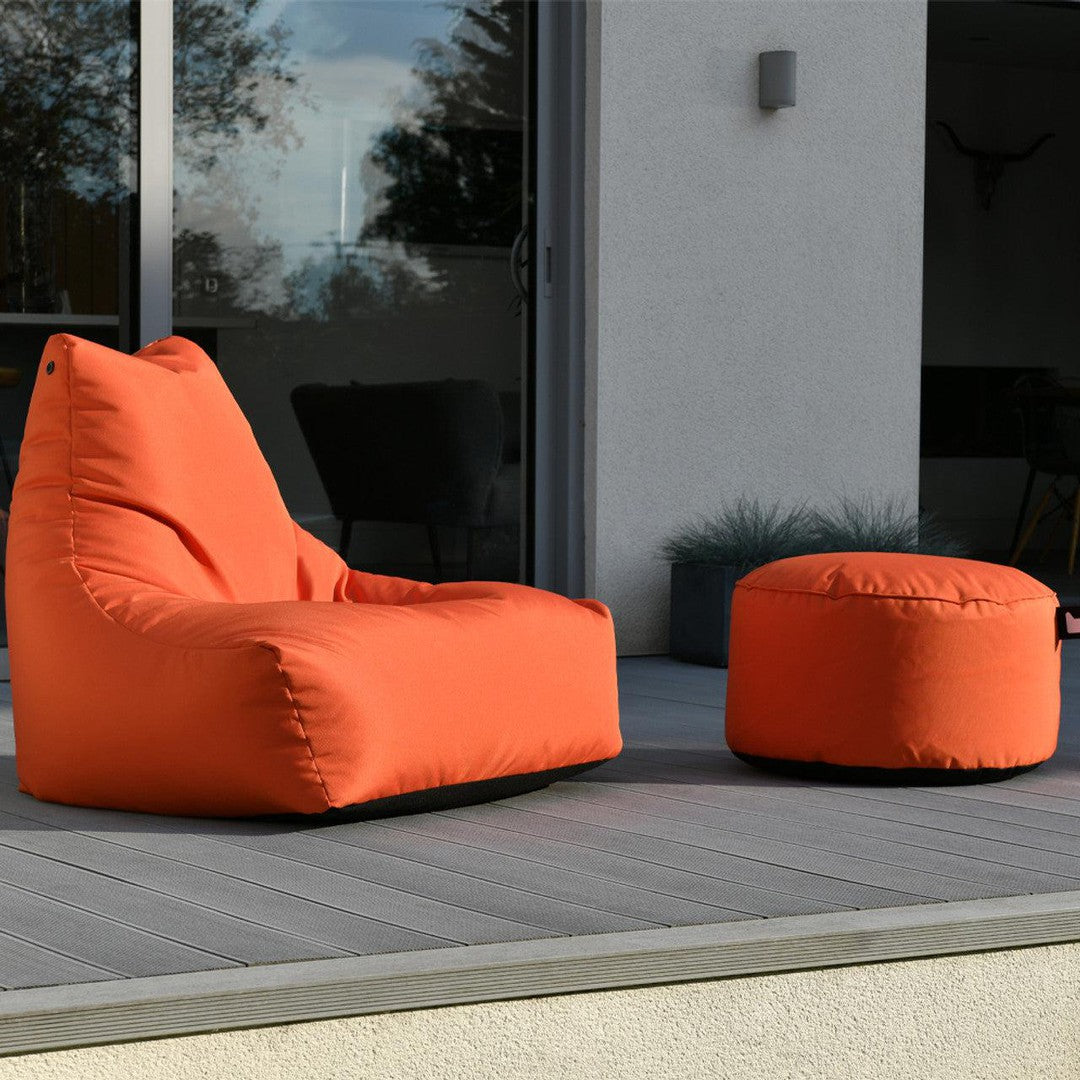 Outdoor B Pouffe - Orange