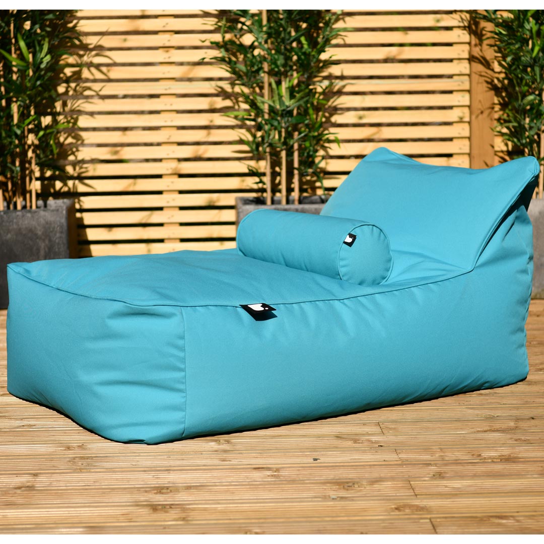 Outdoor Bean Bed - Aqua