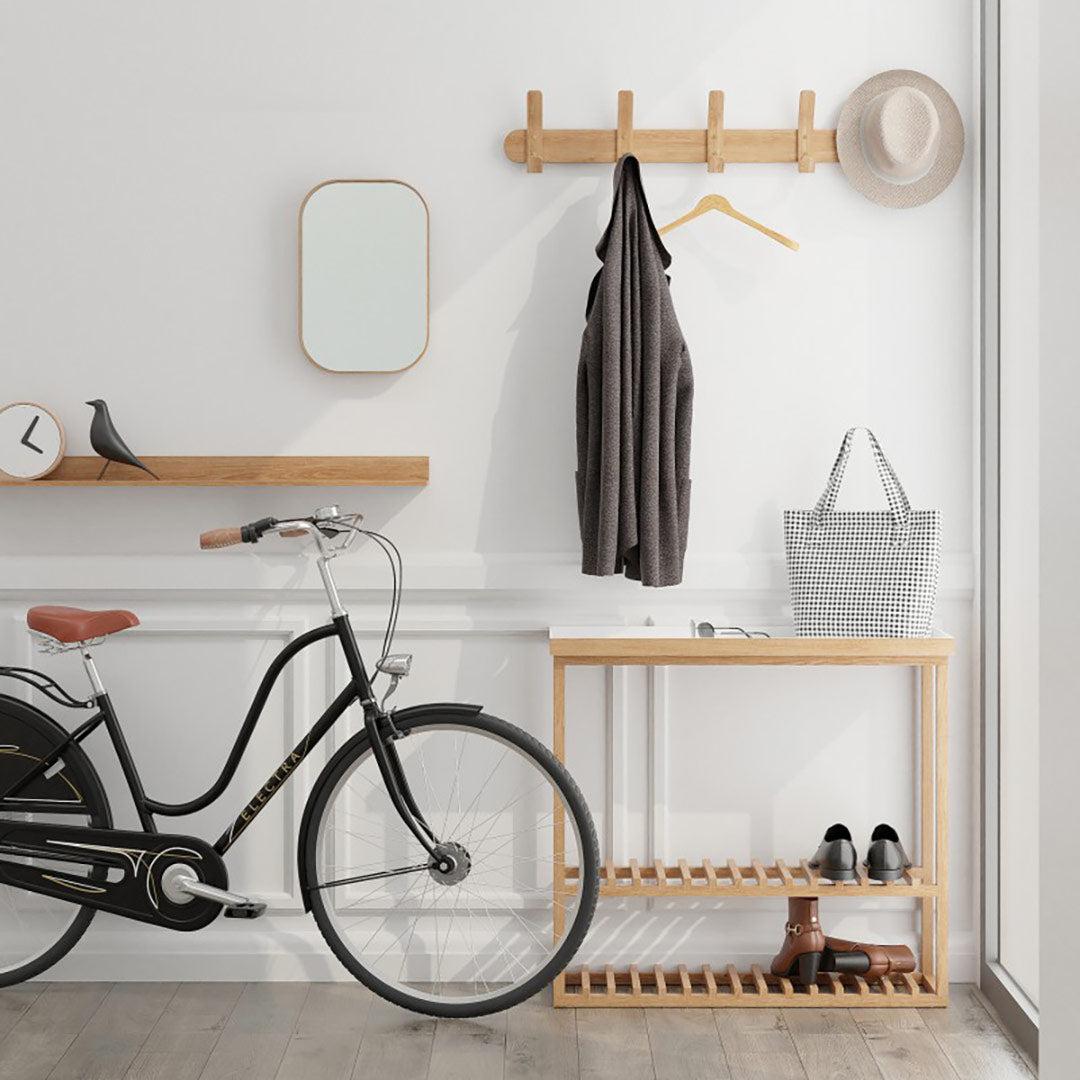 Outlook Wall Mirror - Natural Oak