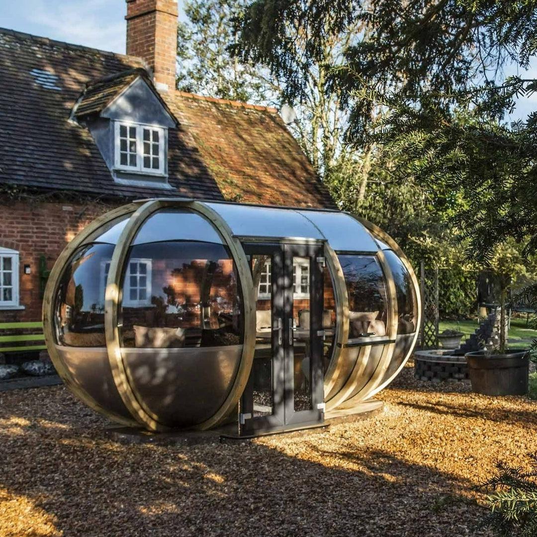 Oval House Garden Pod - Offset