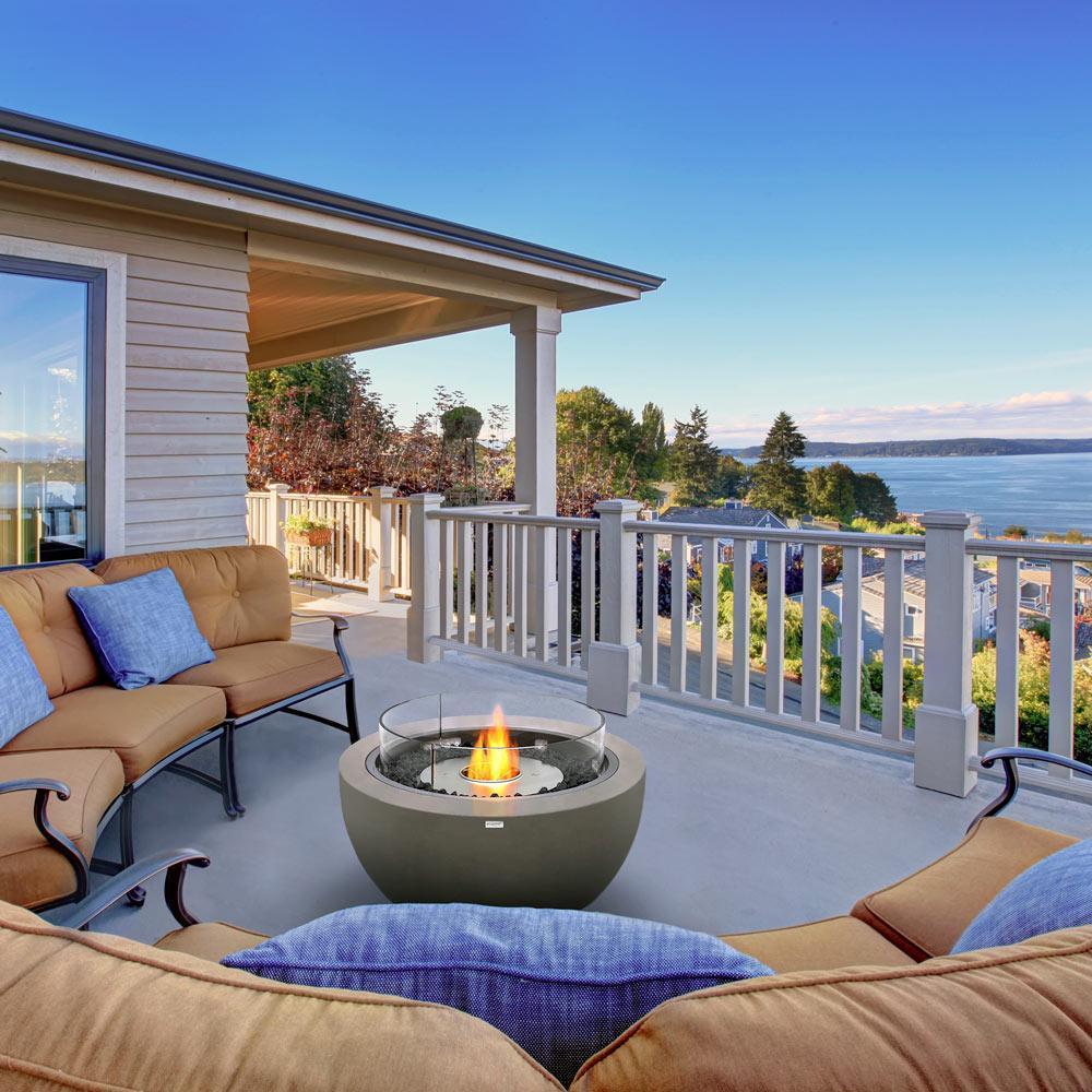 POD30 Bioethanol Fire Pit - Natural - EcoSmart Fire