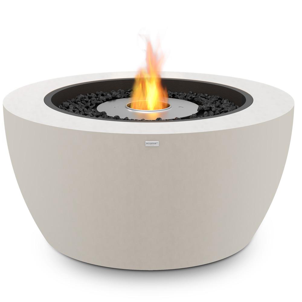 POD40 Bioethanol Fire Pit - Bone - EcoSmart Fire