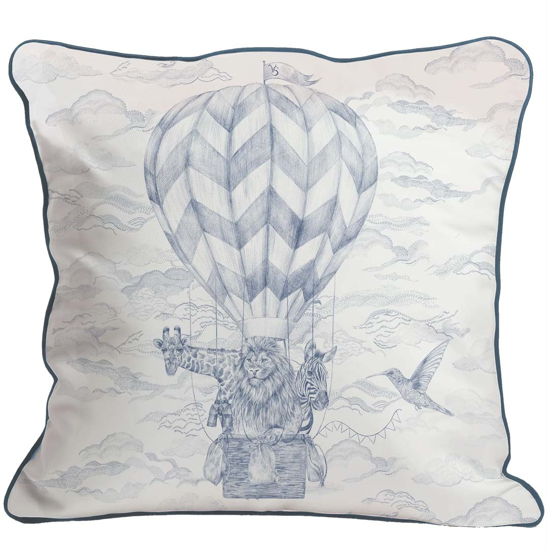 Personalised - Lyons Den Adventure Cushion - Victoria Sanders