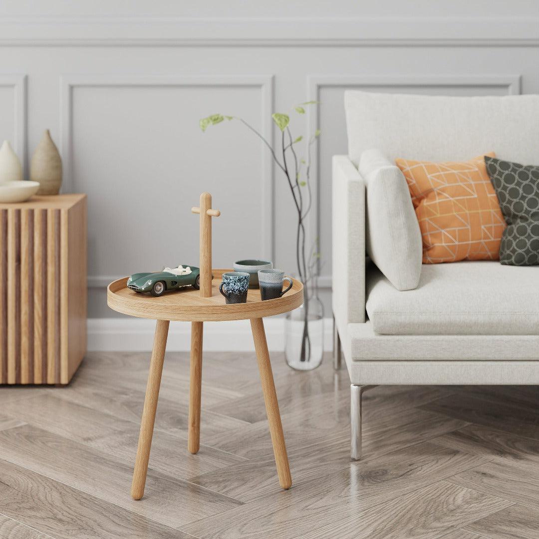 Pick Me Up Side Table - Natural Oak