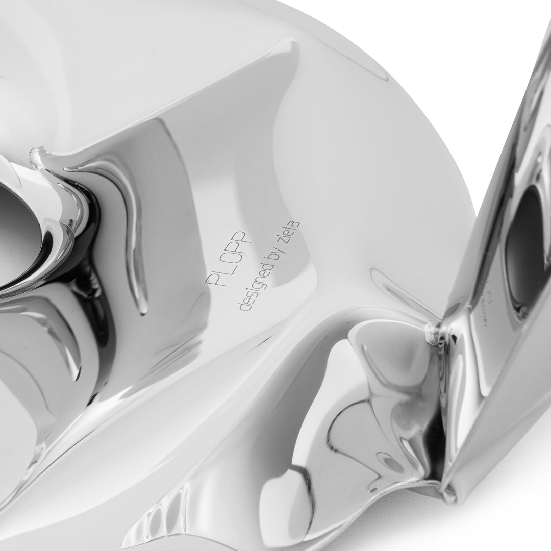 Plopp Stool - Inox Polished - Zieta