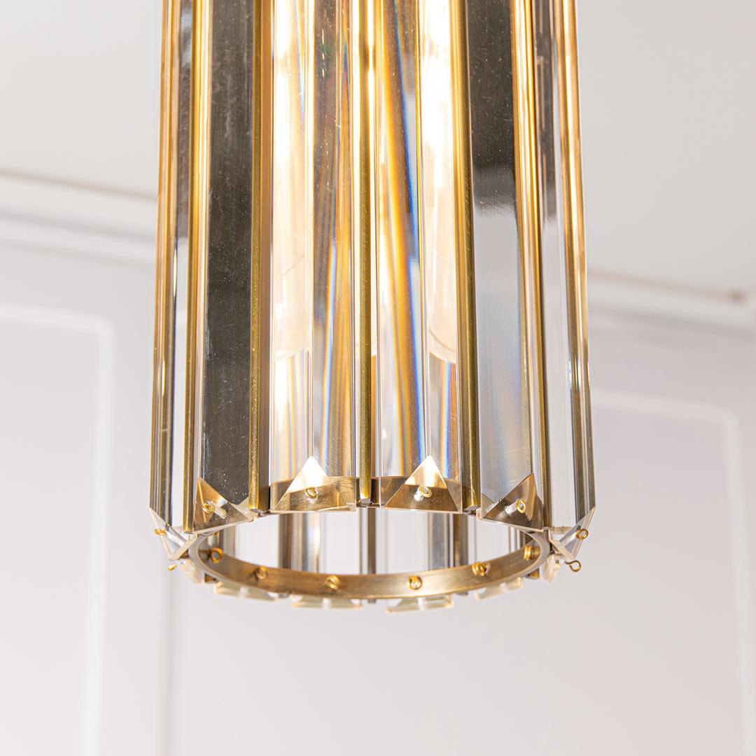 Reagan Brass Pendant Light