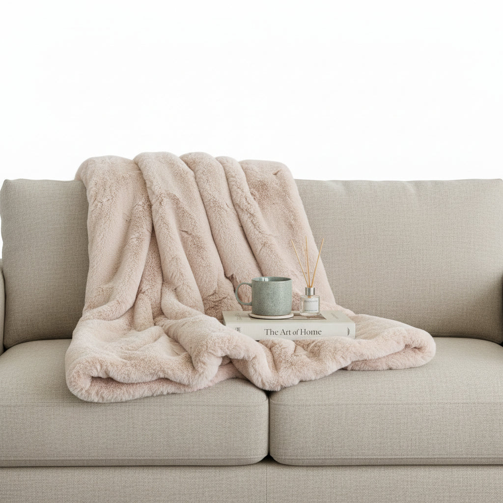 Regal Throw - Beige
