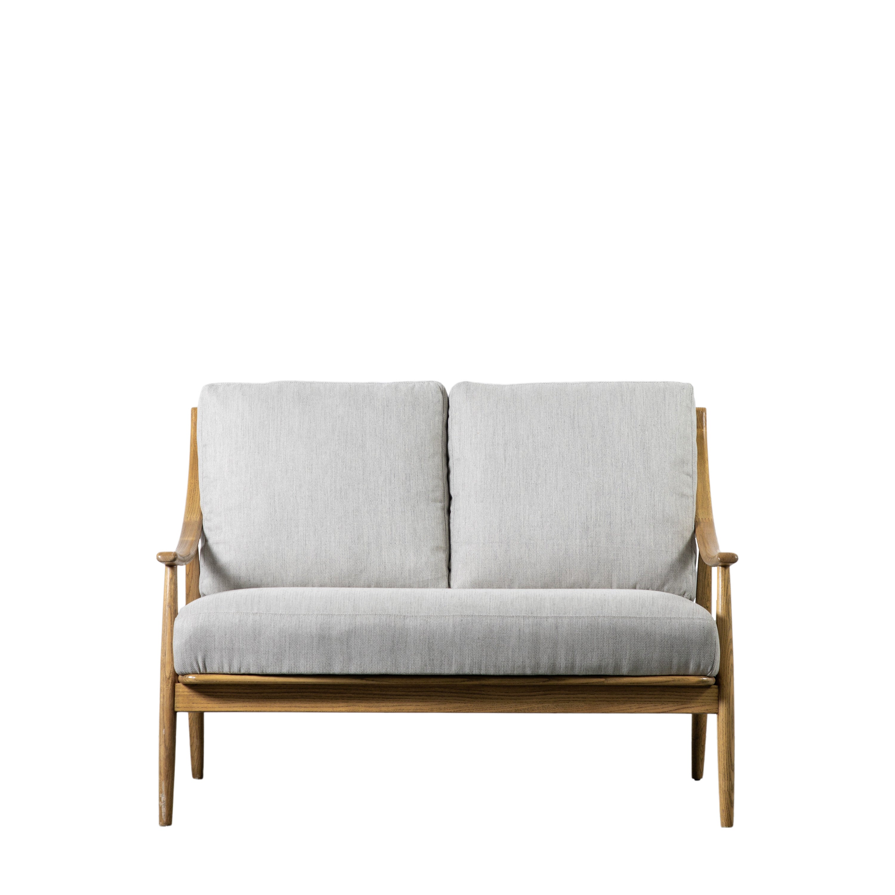 Reliant 2 Seater Sofa Dark Natural Linen