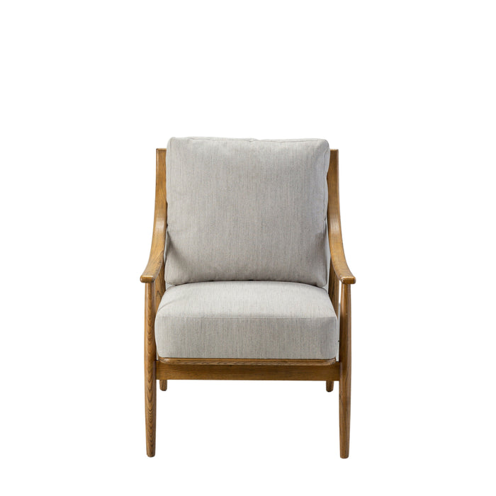 Reliant Armchair Natural Linen 630x815x900mm