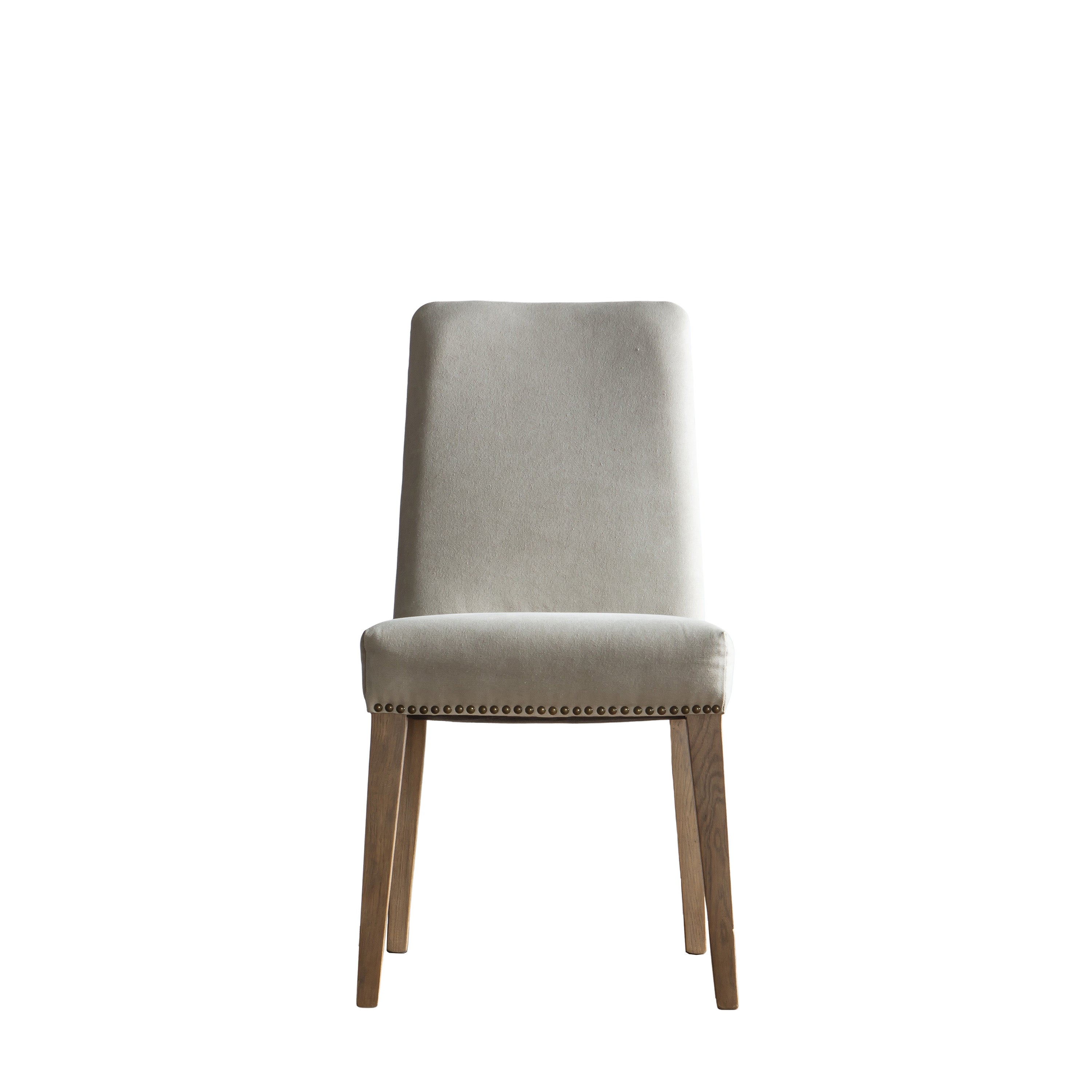 Rex Dining Chair Cement Linen (2pk)