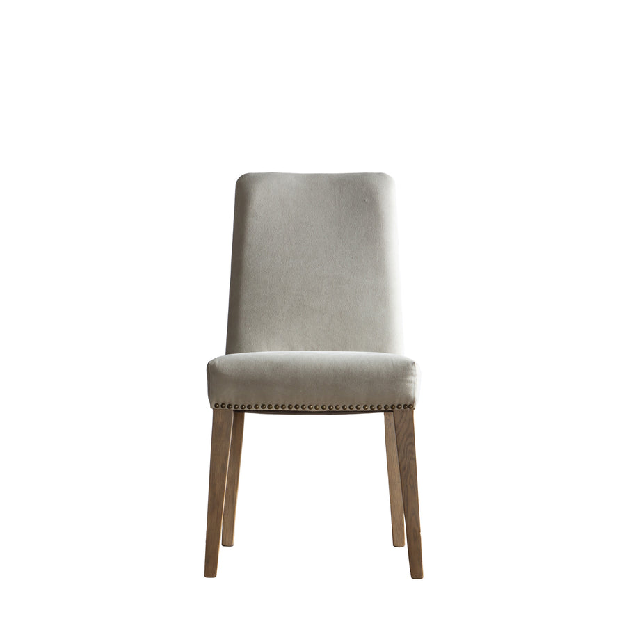 Rex Dining Chair Cement Linen (2pk)