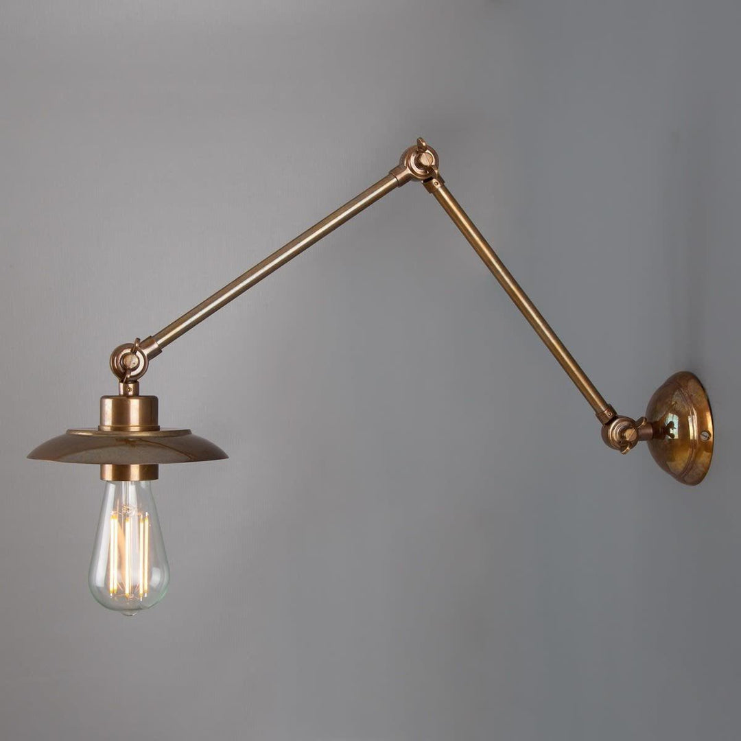 Reznor Adjustable Arm Bare Bulb Picture Light - Mullan Lighting