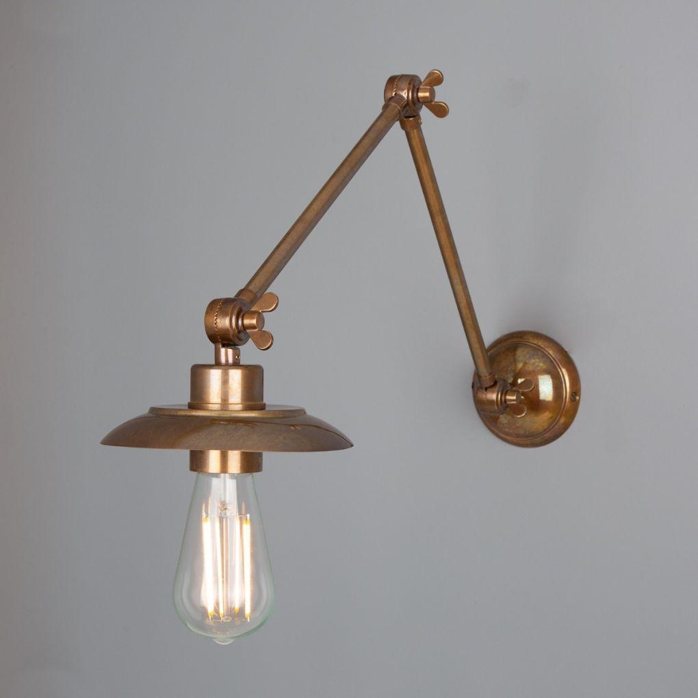 Reznor Adjustable Arm Bare Bulb Picture Light - Mullan Lighting