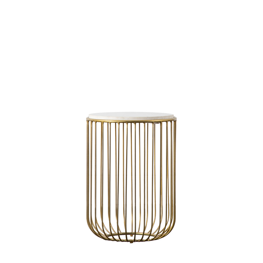 Riley Side Table Gold