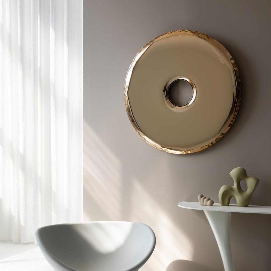 Rondo Inox Mirror - Aurum Collection - Zieta